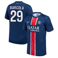 Maglie da calcio Paris Saint-Germain Bradley Barcola #29 Prima Maglia 2024-25 Manica Corta